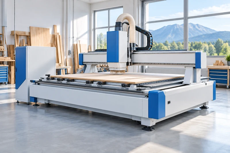 Illustration: CNC-Bearbeitungszentrum